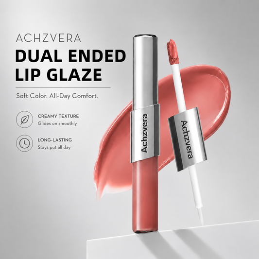 Perfect Twin Lip — Dual-Ended Liquid Lipstick with Velvet Matte Color and Glossy Shine