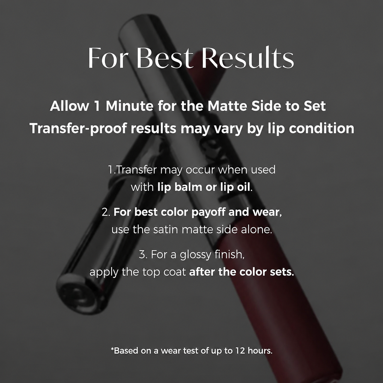 Perfect Twin Lip — Dual-Ended Liquid Lipstick with Velvet Matte Color and Glossy Shine