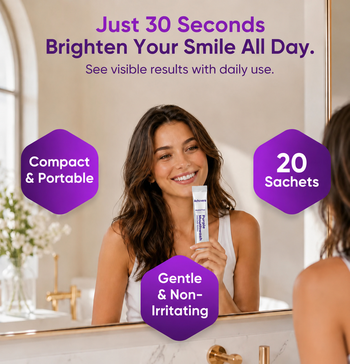 Achzvera™ Purple Mouth Wash