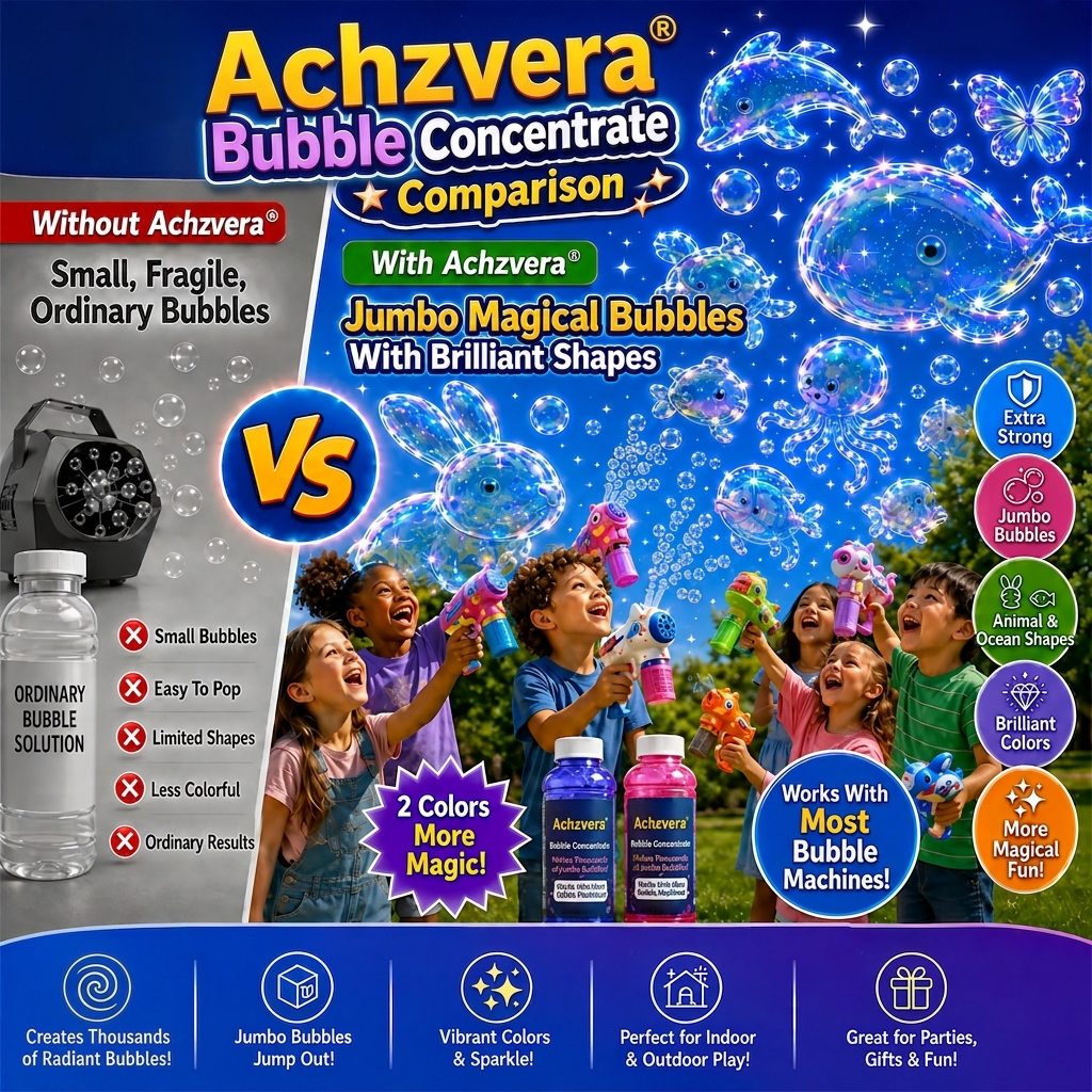 Achzvera® Bubble Concentrate —— Animal & Ocean Fantasy Theme