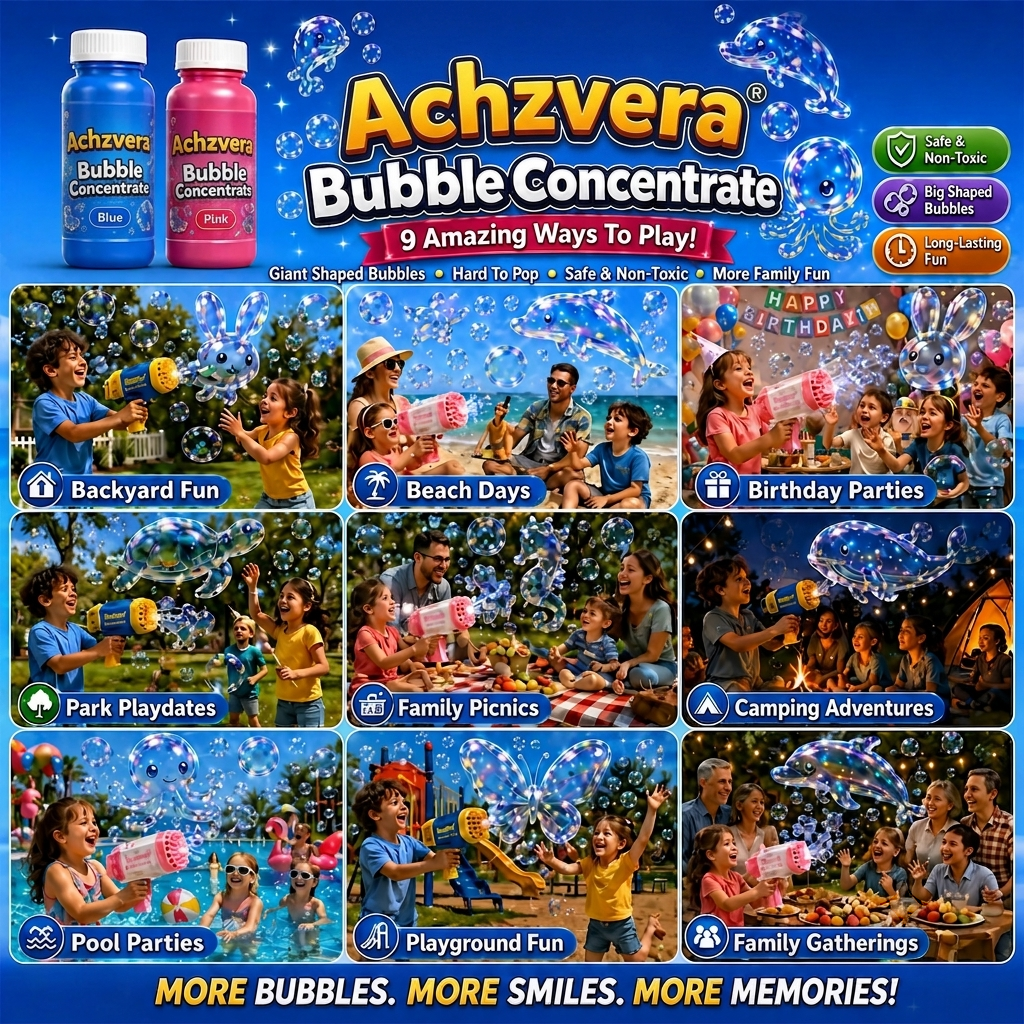 Achzvera® Bubble Concentrate —— Animal & Ocean Fantasy Theme