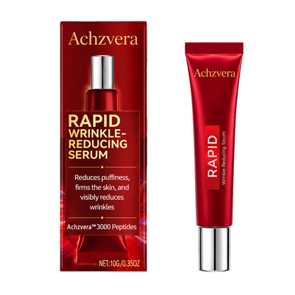 Results in 60 Seconds - Achzvera Rapid Wrinkle-Reducing Serum for Wrinkles, Bags & Dark Circles