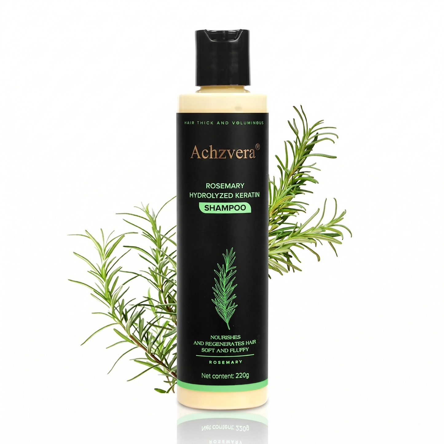 Achzvera® Rosemary Shampoo | Hair Growth & Anti-Dandruff Scalp Treatment