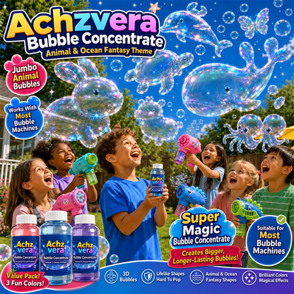 Achzvera® Bubble Concentrate —— Animal & Ocean Fantasy Theme