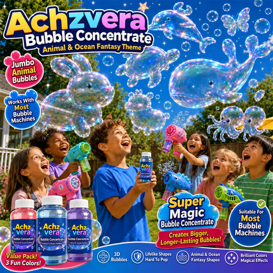 Achzvera® Bubble Concentrate —— Animal & Ocean Fantasy Theme