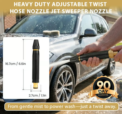 Heavy Duty Adjustable Twist Hose Nozzle